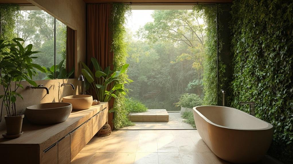 bathroom biophilic design incorporation remodel