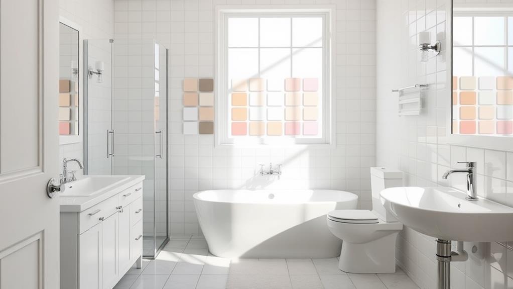 bathroom color design considerations important