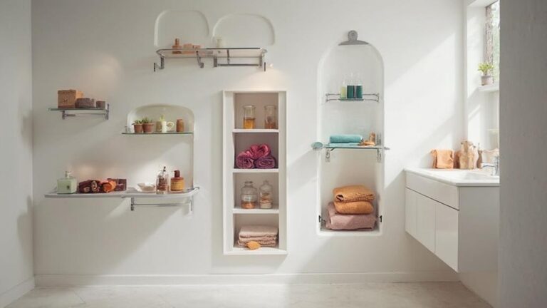 bathroom linen storage solutions