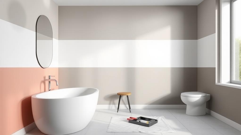 bathroom paint finishes comprehension
