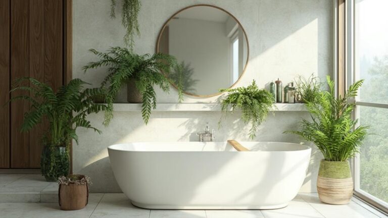 bathroom plants enhance living experience