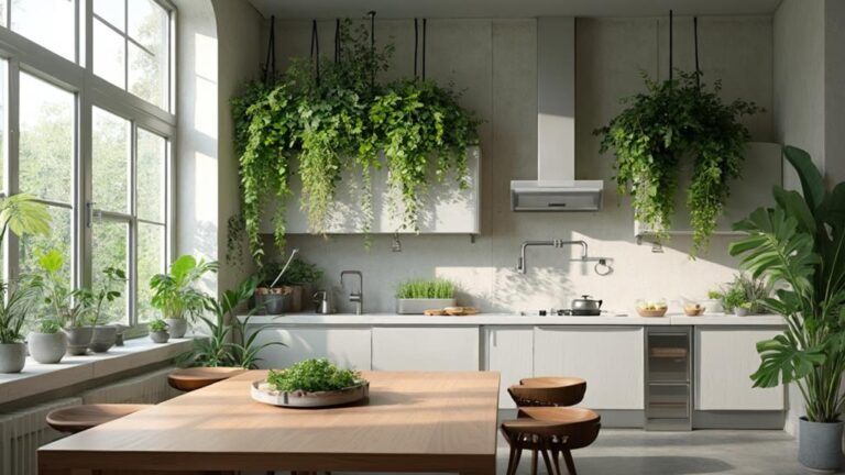 bring nature to kitchen interiors