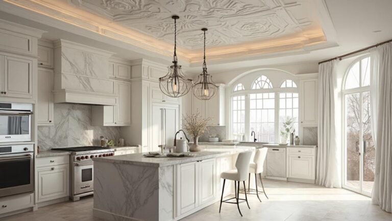 ceiling design s kitchen aesthetic impact