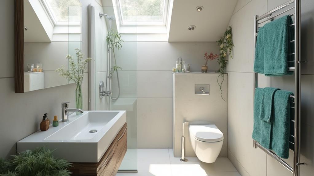 compact bathroom design balance aesthetics functionality