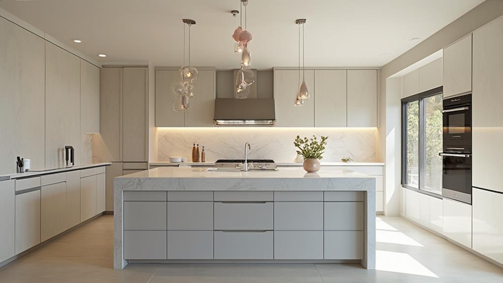 countertop and island design configurations