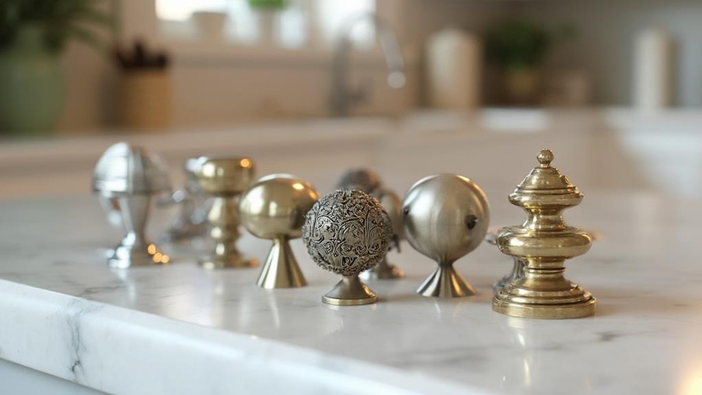diverse kitchen hardware styles available