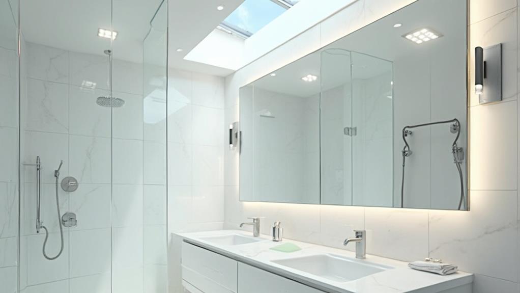 enhancing bathroom utility through optimal lighting