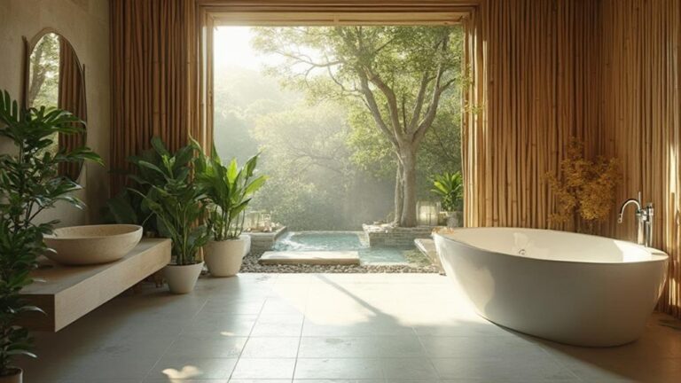 harmonious bathroom design through feng shui