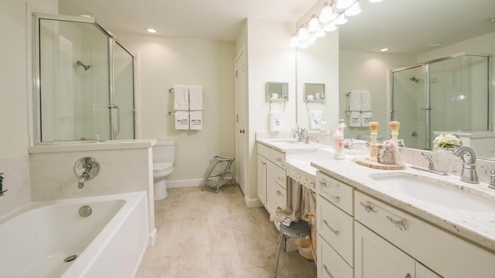 inclusive functional adaptable multi generational bathroom