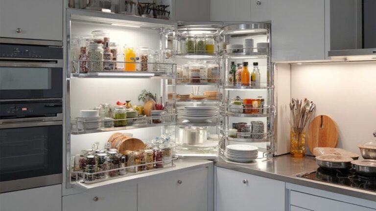 innovative corner kitchen storage solutions