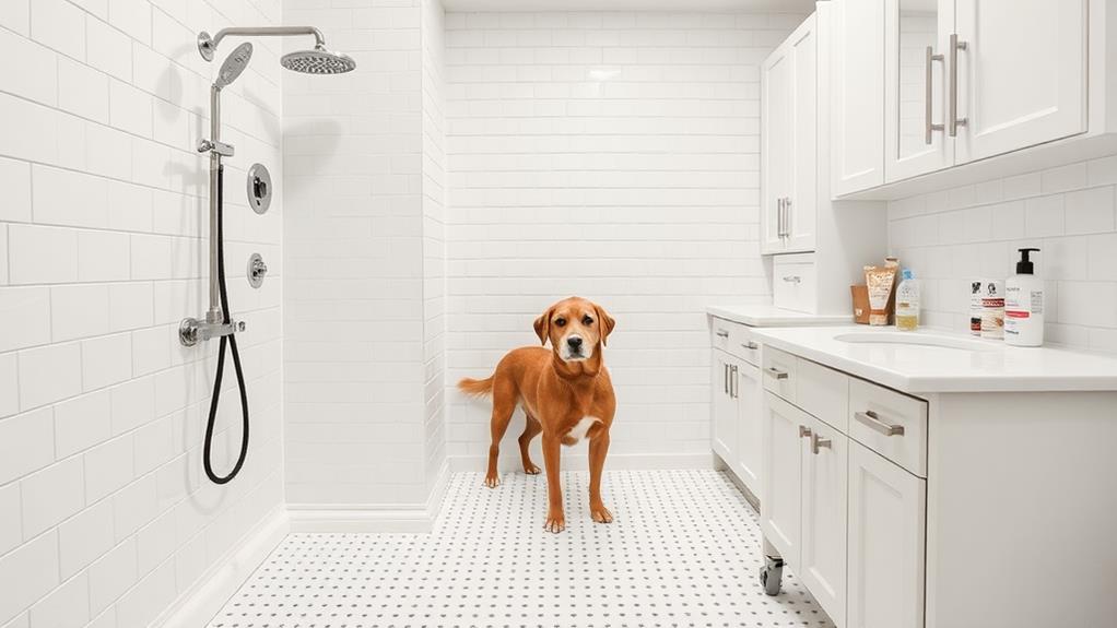pet grooming station inspiration