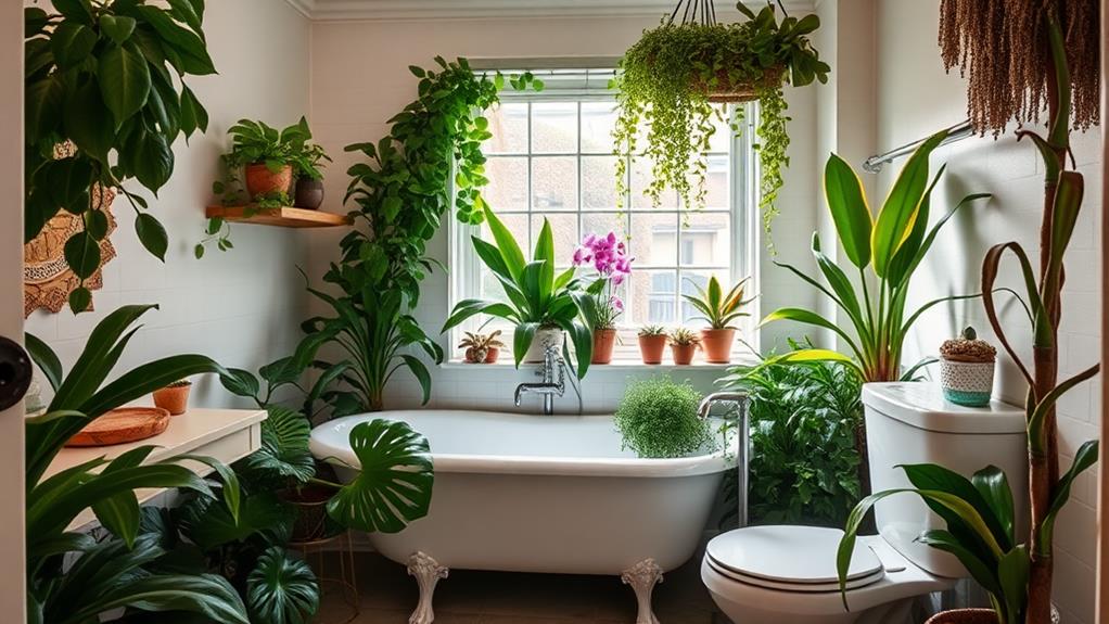 plants for bathrooms
