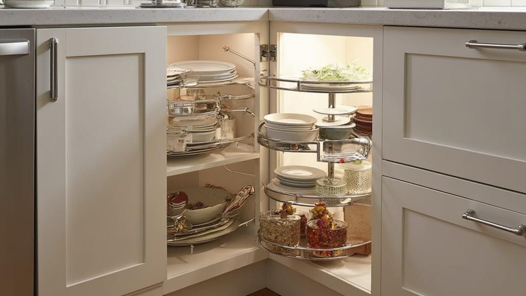 rotating convenience storage solutions