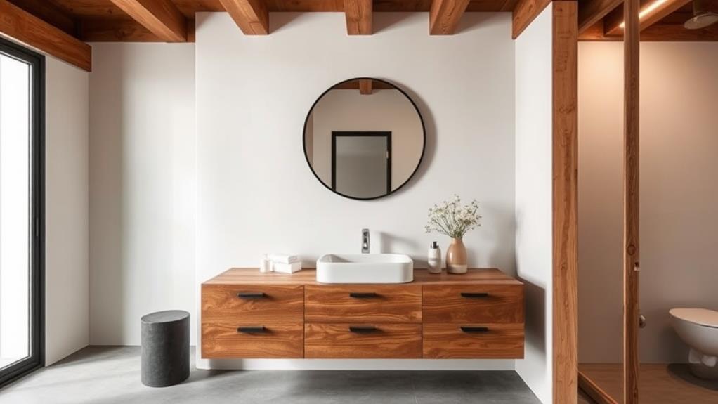 rustic wooden design accents