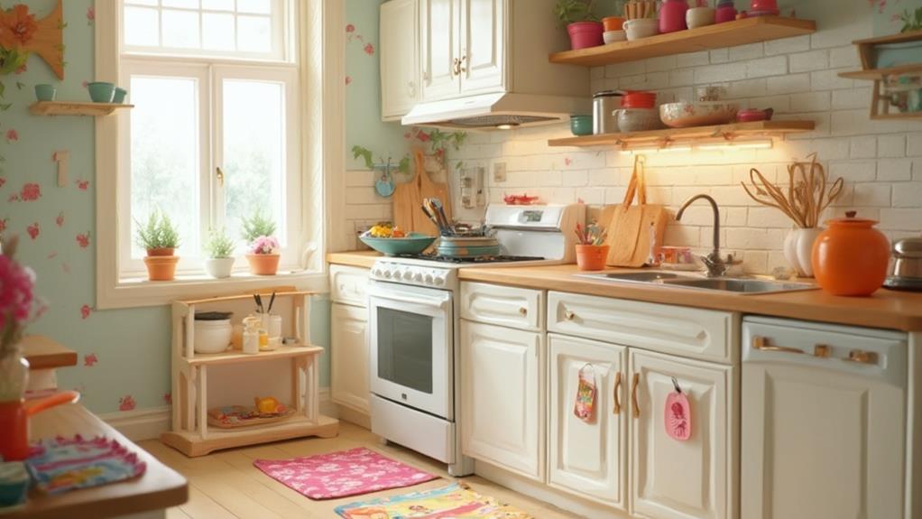 safe functional kid friendly kitchen