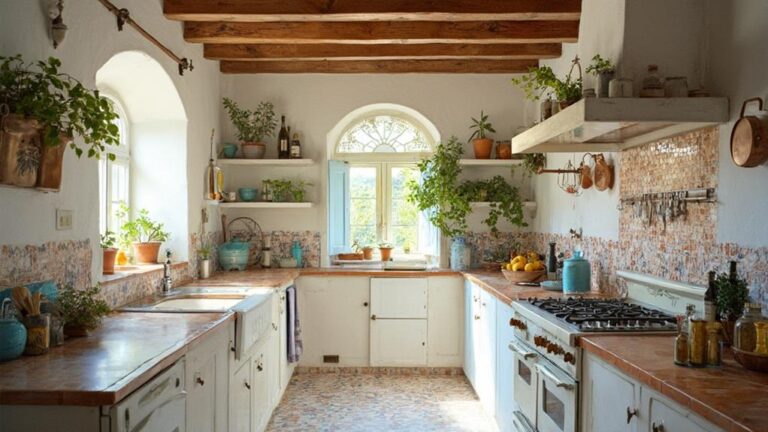 serene culinary mediterranean inspired kitchen sanctuary