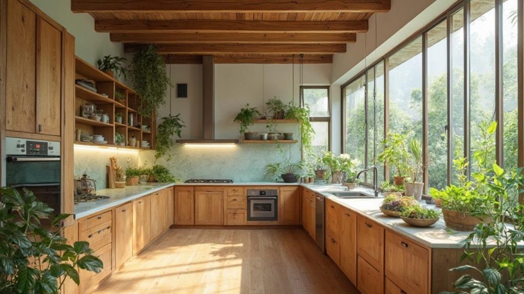 sustainable kitchen remodel with eco friendly materials