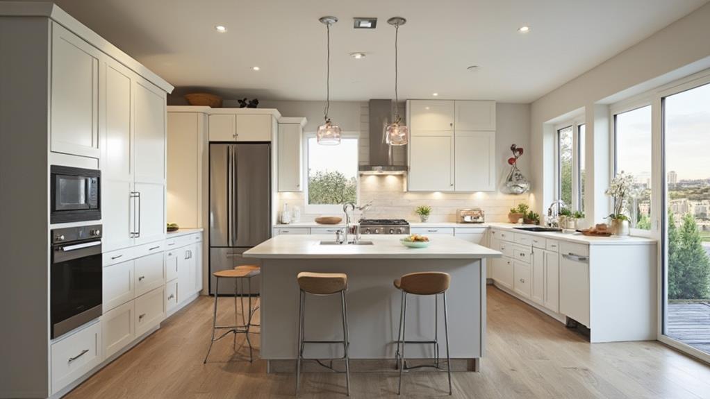 symmetrical kitchen design understanding