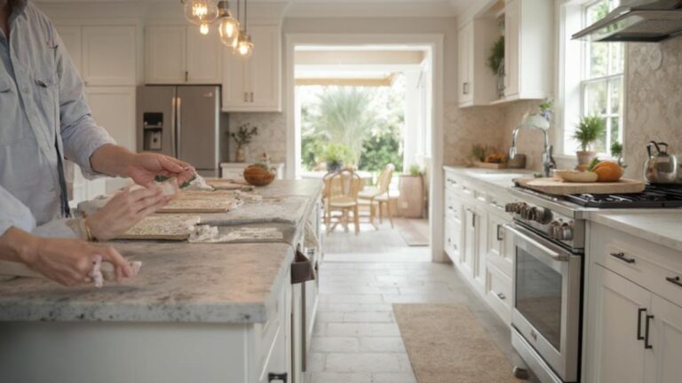 tile pattern selection for kitchen
