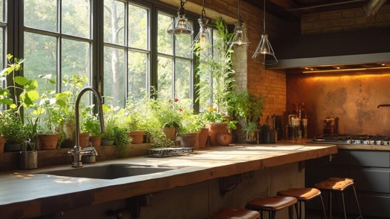 unexpected materials kitchen design incorporation