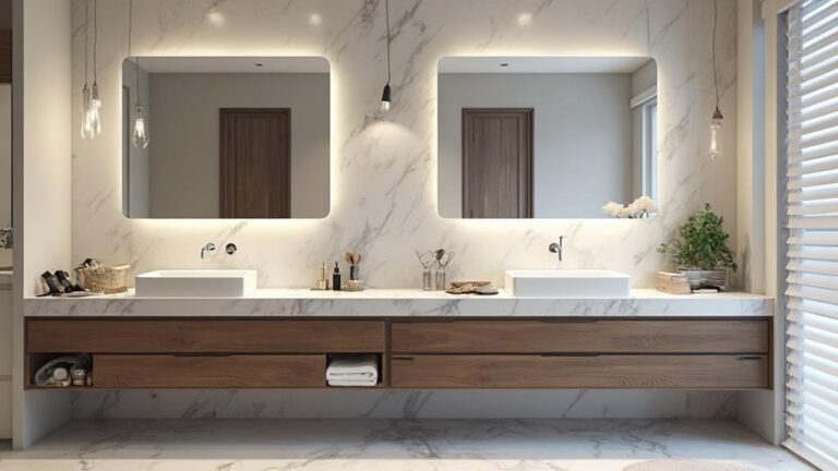 vanity size bathroom space storage needs personal preference