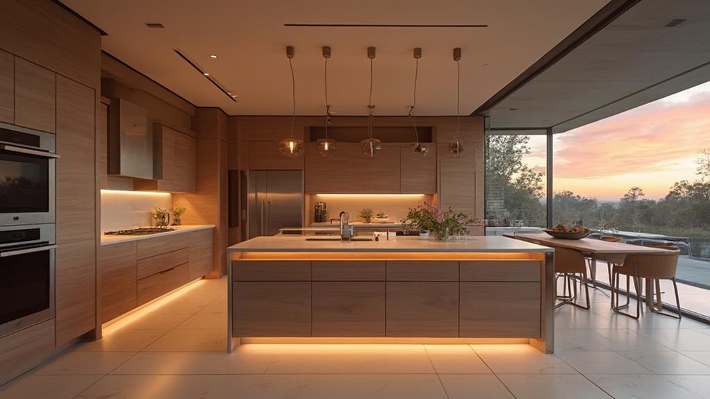 versatile kitchen design for day night transitions