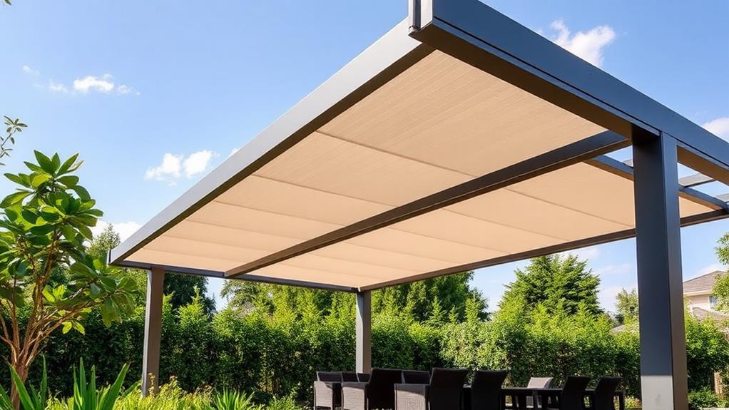 adaptable weather responsive outdoor structures