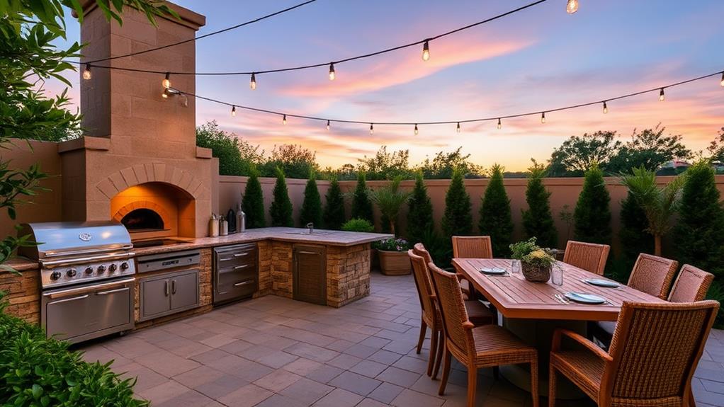 alfresco culinary entertainment spaces