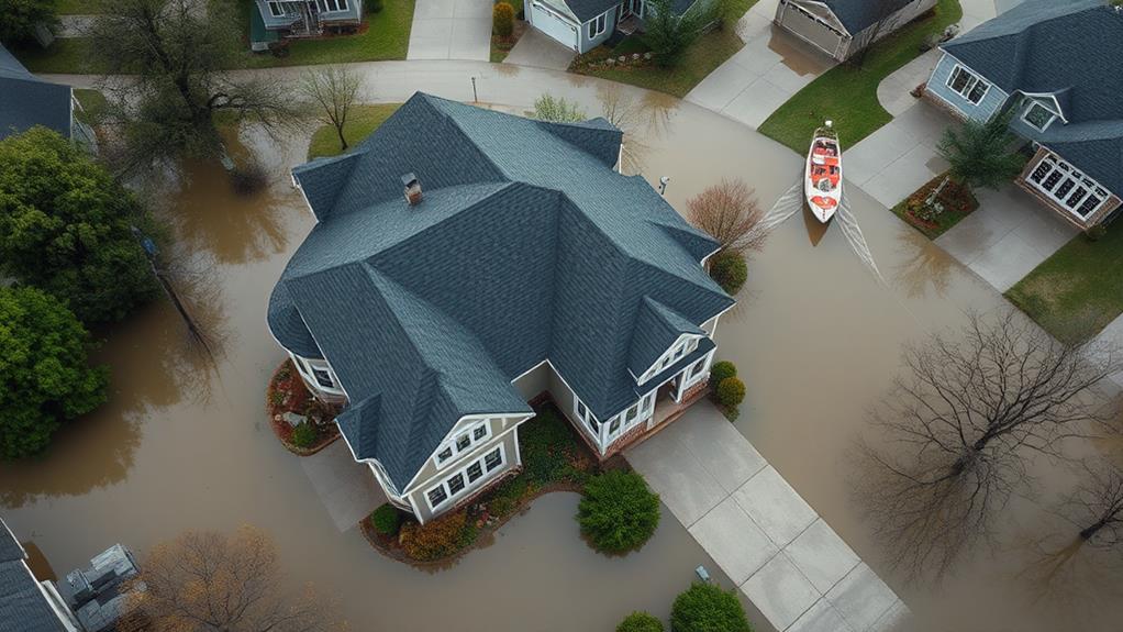 assess flooding extent