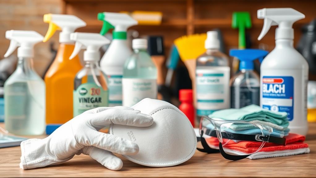 cleaning disinfecting products household