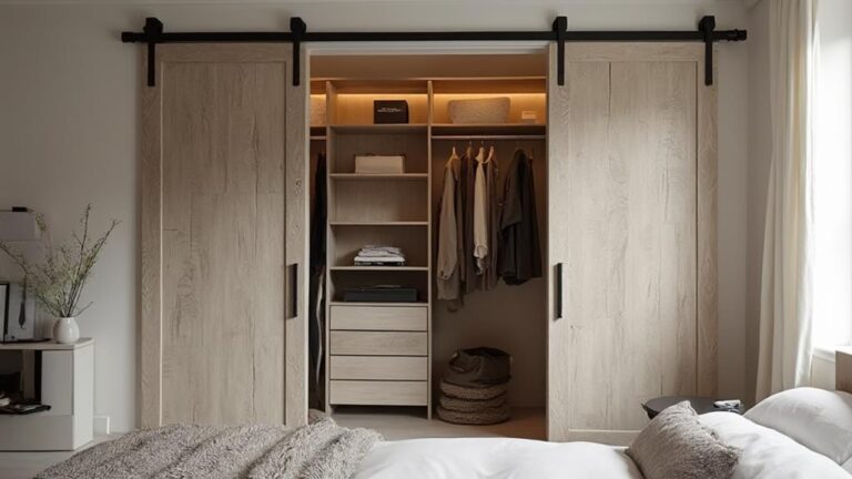 closet door transformation inspiration