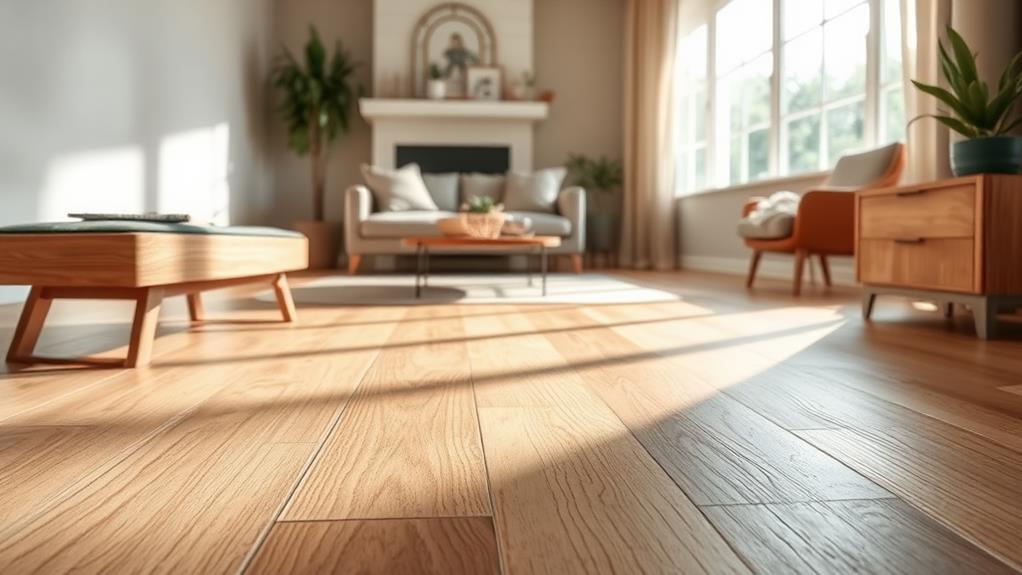 composite flooring with stone plastic material