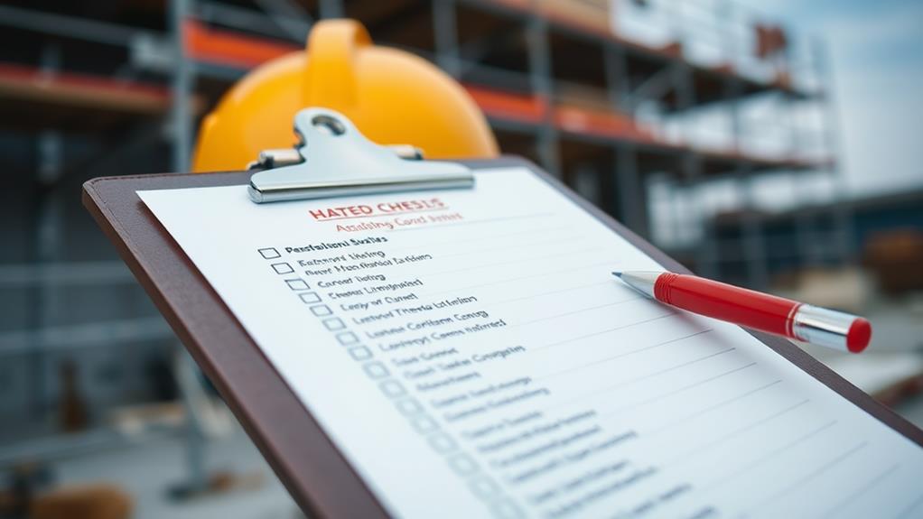 comprehensive construction project completion review