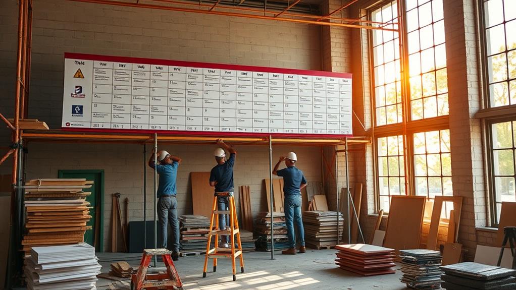 comprehensive timeline construction requires meticulous planning