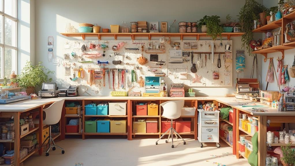 craft room organization storage solutions