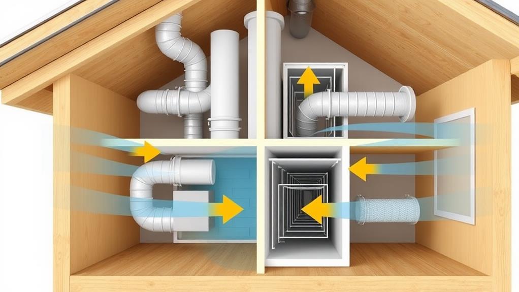 efficient residential air exchange system