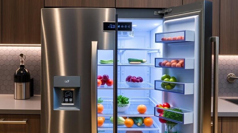 energy efficient refrigeration features