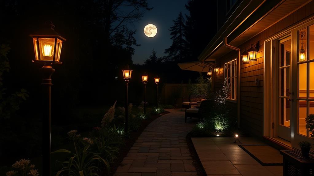 enhancing existing outdoor illumination