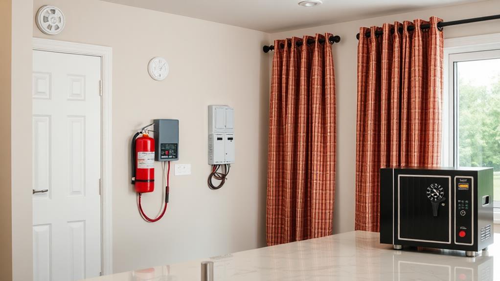 fire safety precaution implementation
