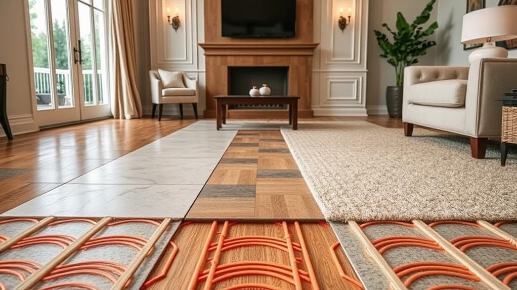 flooring material compatibility assessment