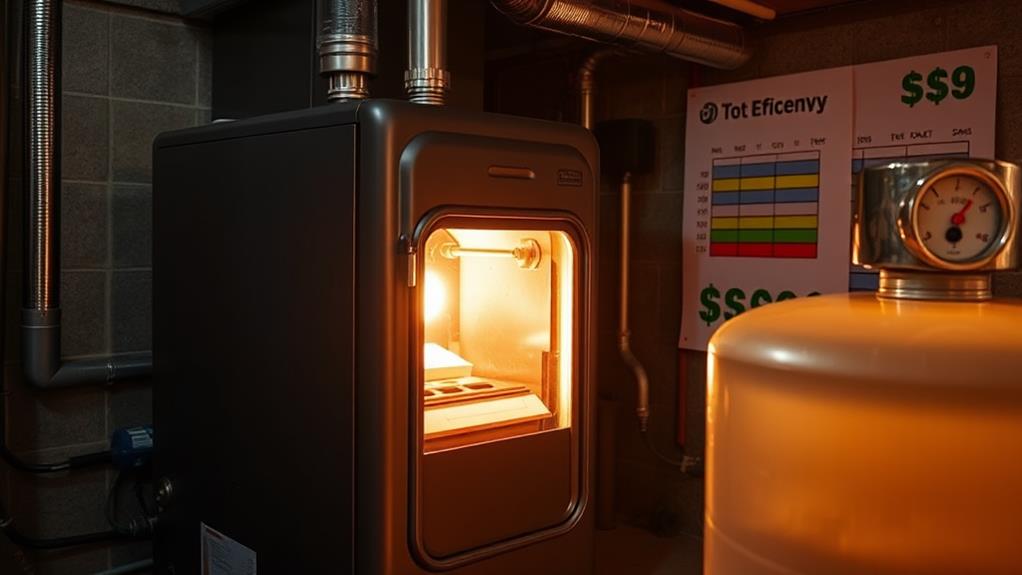 fuel efficient heating but costly maintenance