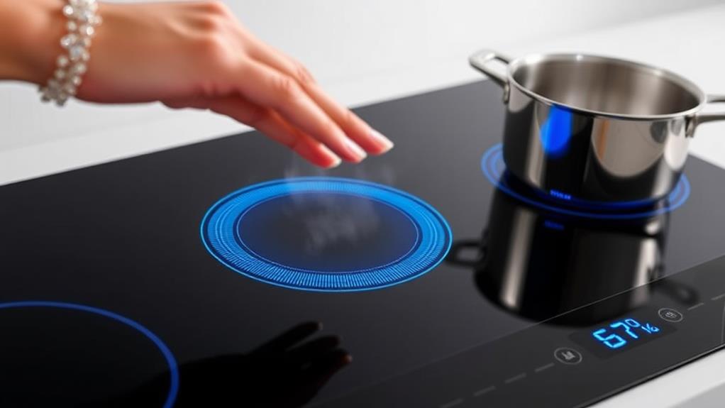 heightened safety energy efficient cooking