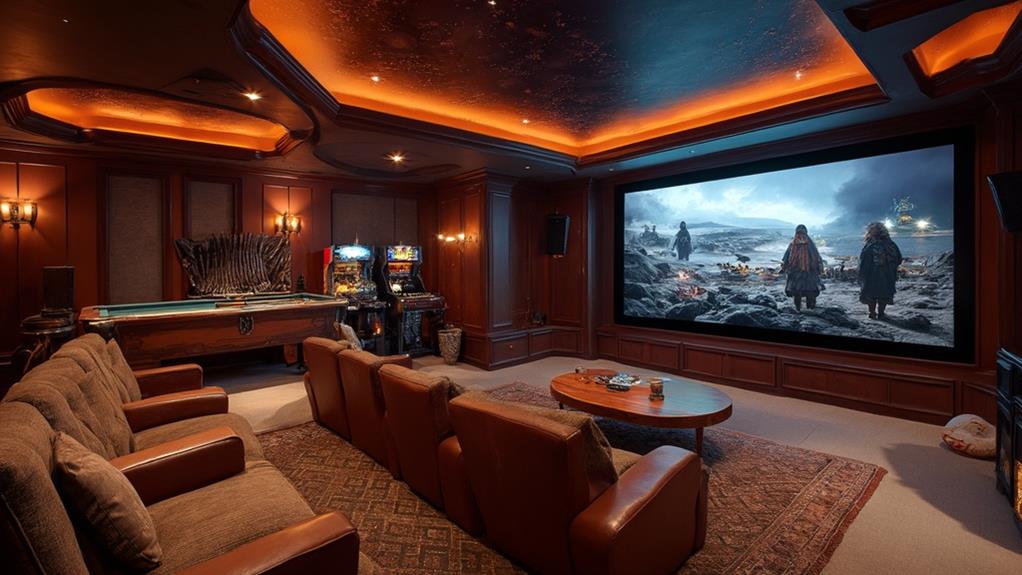 home entertainment versatile spaces created