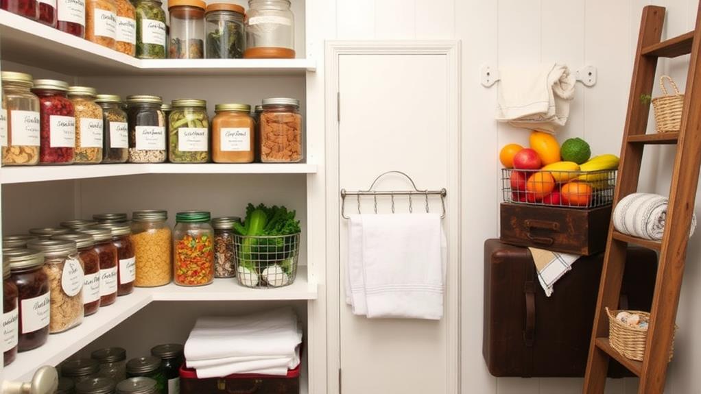 household objects repurposed for storage