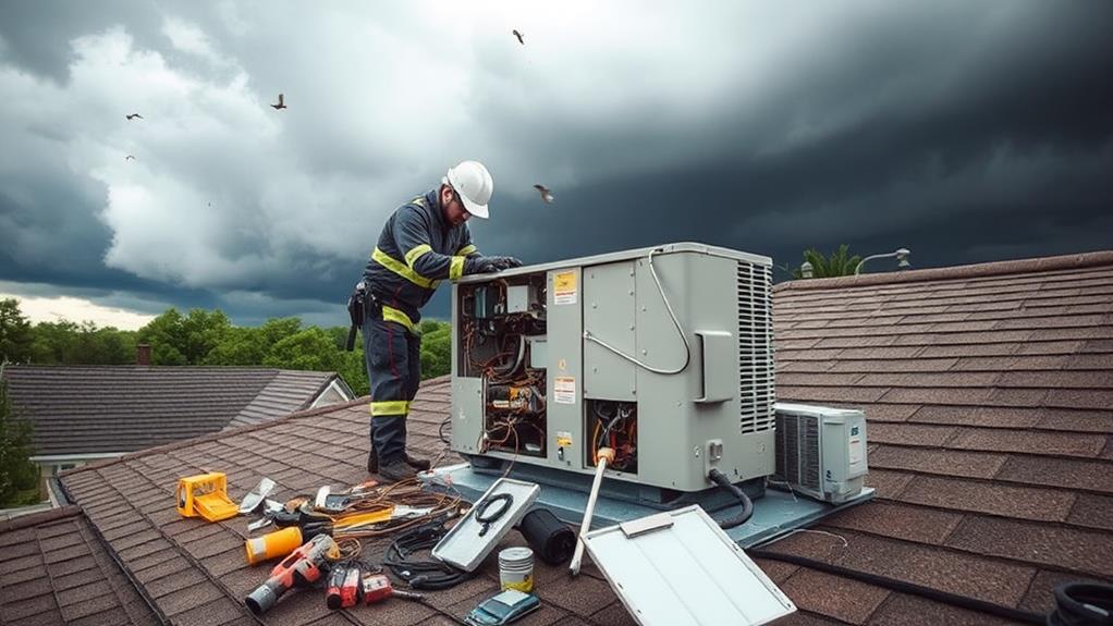 hvac maintenance before storms