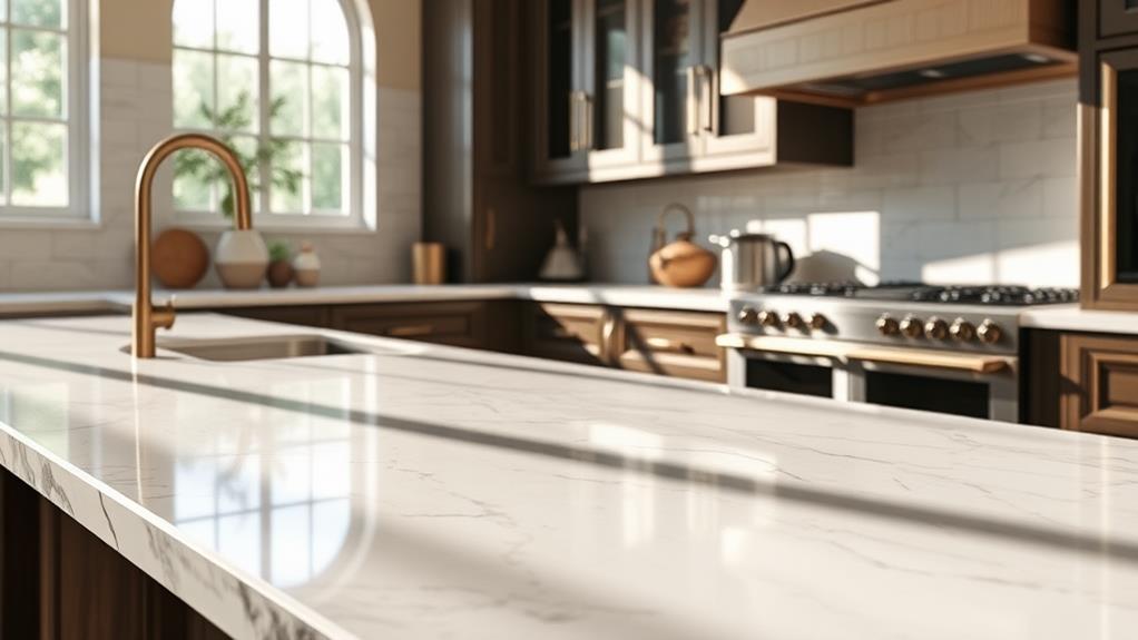 imitation stone kitchen surface