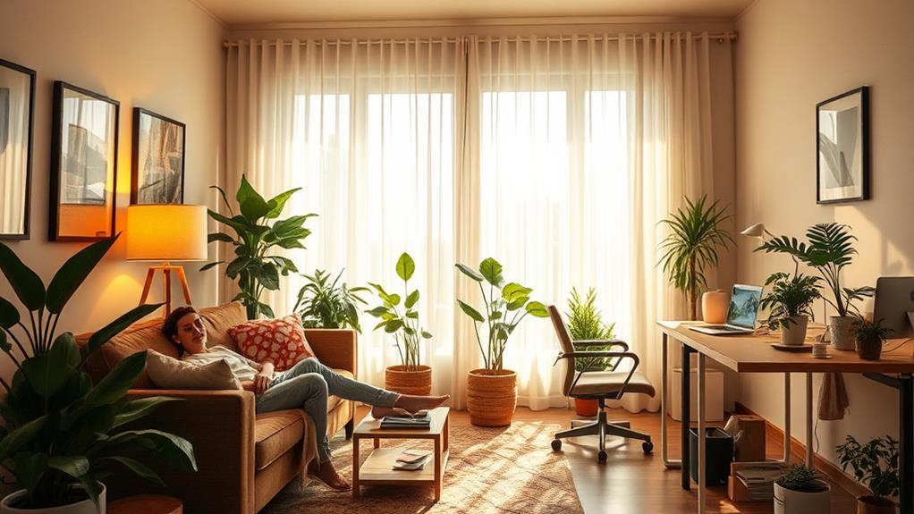 lighting impacts mood productivity at home