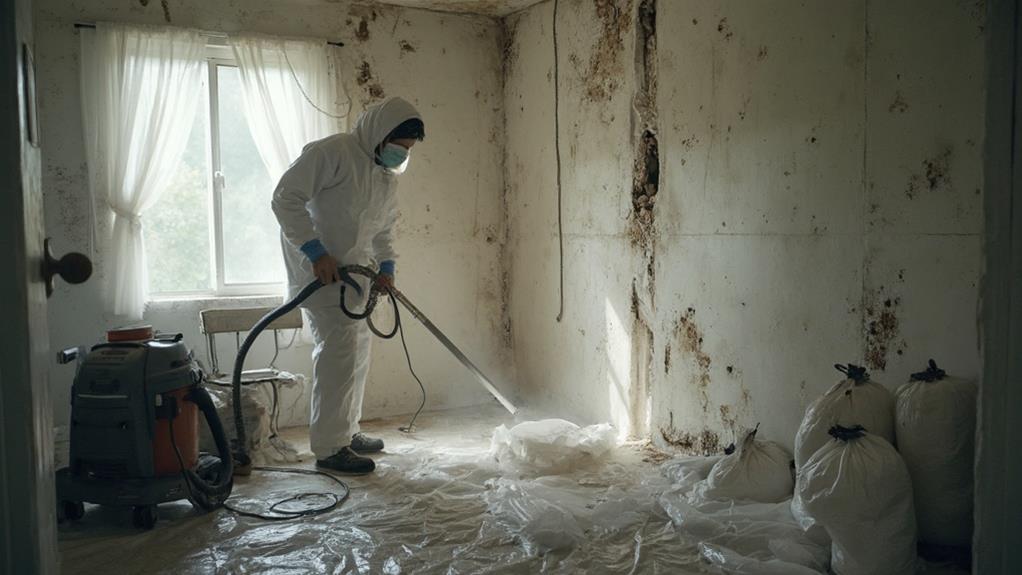 mold contaminated materials removal and disposal