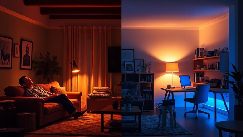 mood influenced by color temperature