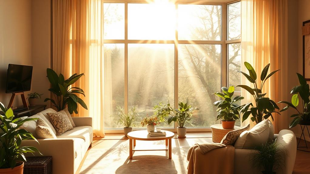optimizing natural light through windows